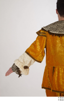 Photos Man in Historical Dress 17 16th century Medieval clothing arm brown suit sleeve 0003.jpg